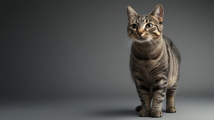 The Striking Tabby Cat