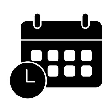 recommend clip art: schedule concept line icon. Simple element illustration. schedule concept outline symbol design.