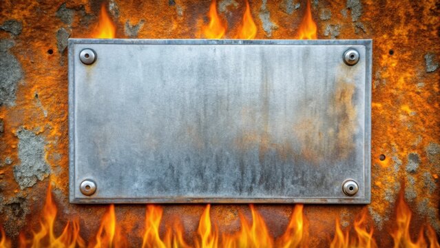 Fire galvanized steel plate for outdoor corrosion protection