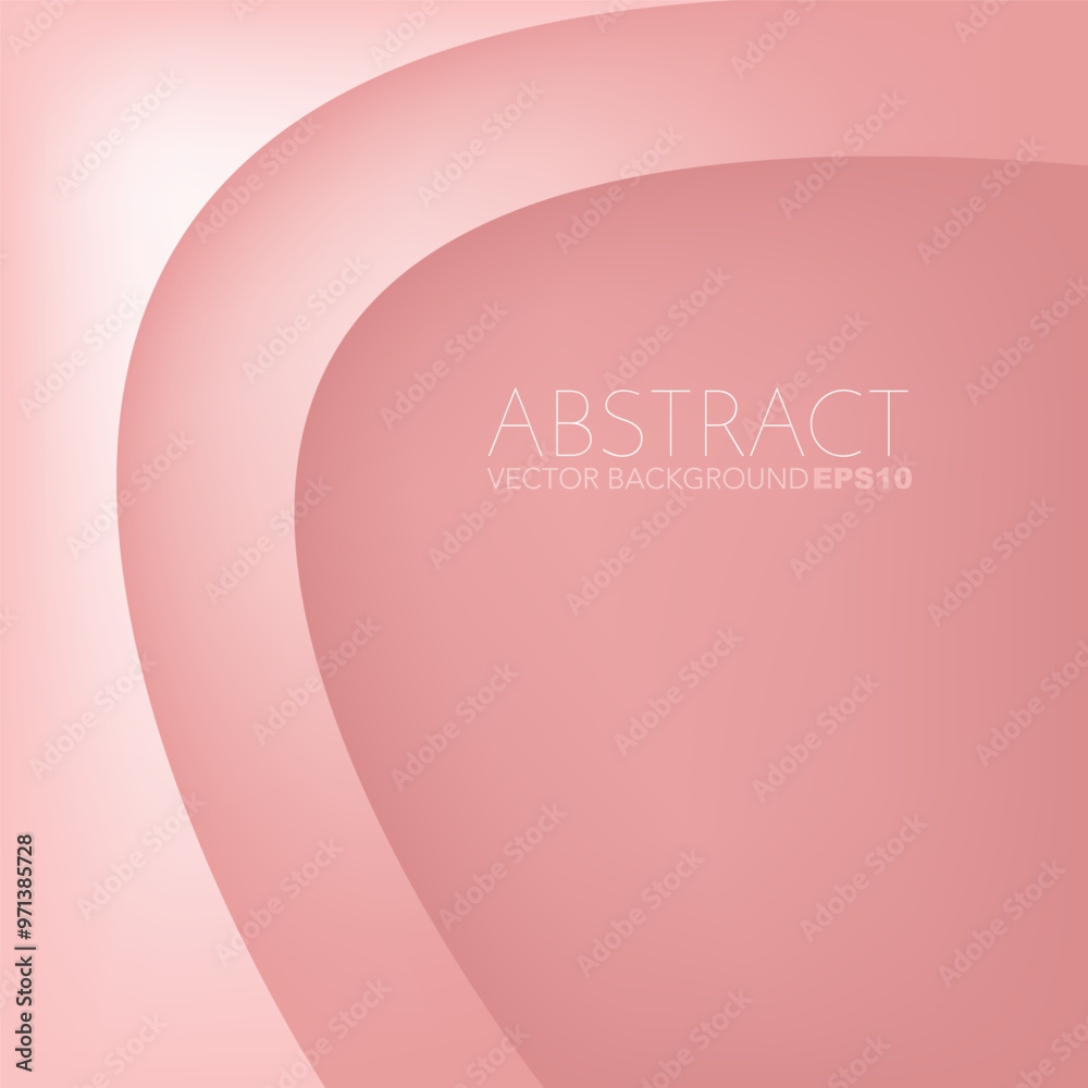 Poster graphic vector curve line overlap background for text and message design