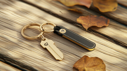 Personalized keychain set featuring initials, crafted with elegance and style. Perfect for gifts, this unique accessory adds personal touch to everyday items
