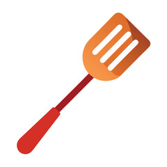 Spatula Vector icon illustration.