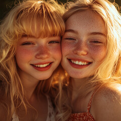 Fototapeta premium smiling 