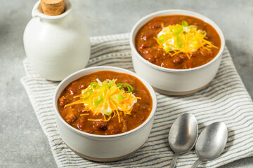 Mexican Homemade Beef Chili Con Carne