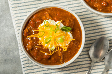 Mexican Homemade Beef Chili Con Carne