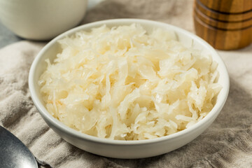 Homemade Organic Fermented German Sauerkraut