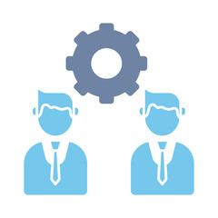 collaboration concept line icon. Simple element illustration. collaboration concept outline symbol design.