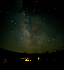 starry night sky