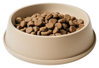 PNG Nutritious dry dog food bowl