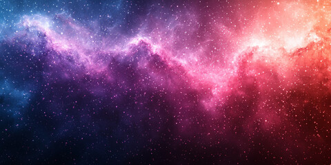 Obraz premium A vibrant nebula with swirling colors.