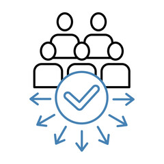 assembly concept line icon. Simple element illustration. assembly concept outline symbol design.
