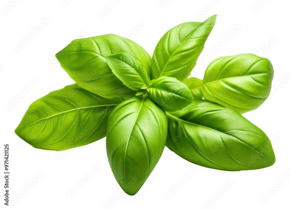 Wall mural PNG Herb herbs vegetable basil.