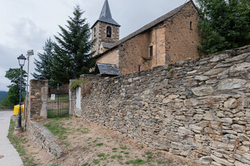 church of Sant Laurenç de Mont, Val D'Aran, Lleida