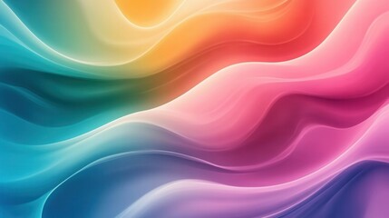 Obraz premium Colorful Wave Abstract Background