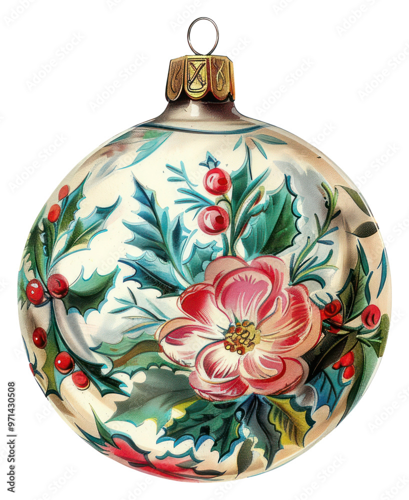 Wall mural Christmas Bauble art accessories accessory.