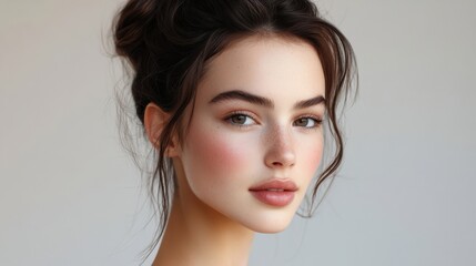 Fototapeta premium The Beautiful Young Woman