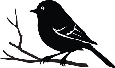 Obraz premium Stylish Bird vector illustration.