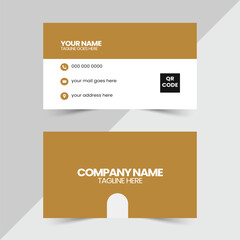 Modern business card design