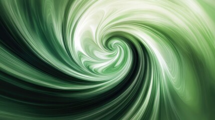 Fototapeta premium Abstract green wave background with fluid patterns, providing a creative and artistic appearance