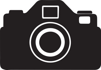 camera vector silhouette illustrator