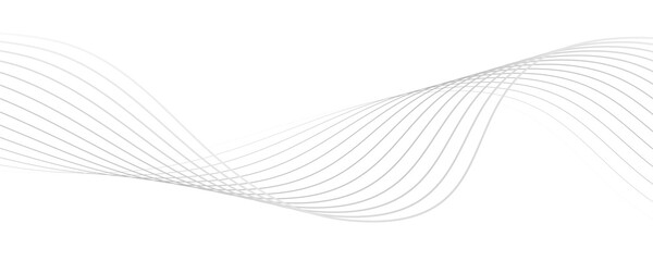 Abstract background with a glowing wave. Panoramic shiny moving lines design element. Modern purple, blue gradient flowing wave lines. Futuristic technology concepts. Web banner, banner backdrop