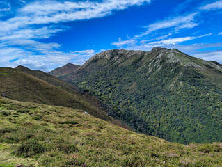 Sierra del Sueve mountains , Caravia, Colunga and Parres municipalities, Asturias, Spain.