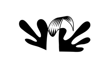 Liquid splash, clipart, vector image, flowing, trending, social media, comics, material for 2D animation, action. Drinks and coffee.