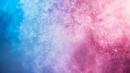 Obraz premium Abstract blue and pink background with bokeh lights.