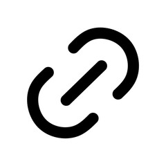 Link icon black PNG file transparent 