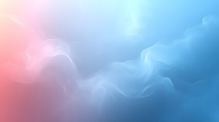 Fototapeta premium Abstract Pink and Blue Gradient with Delicate Smoke background AI generated