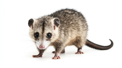 Close-up of a Cute Opossum
