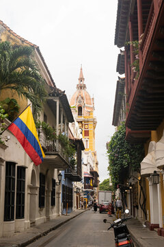 Eglise de Cartag&egrave;nes, colombie