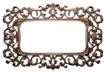 PNG Brown frame white background architecture.