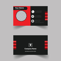 Black Modern pink blue Professional Business Card Template Elegant Modern Recent Creative Corporate Present Design Luaury Fleshpots Personal visiting card company logo Clean Futuristic Double-sided