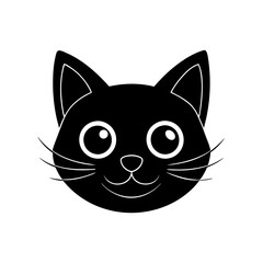 cat with a eyes