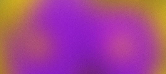 Purple and yellow gradient background with a grainy texture