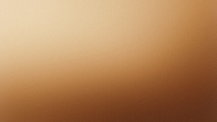 Fototapeta premium Fundo gradiente desfocado blured marrom e branco. Capa para poster, cartaz, apresentação de produto. Banner para website. Fundo de tela, proteção de tela. Fundo texturizado com efeito ruído.Fundo car