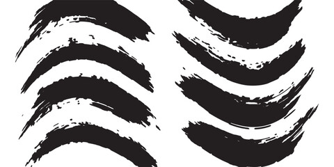 paint brush templates grunge dark black sketch