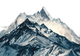 PNG Mountain shape collage cutouts outdoors scenery nature.