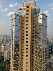 Naklejka premium Indian, Mumbai metro city- MAY 20, 2024 Mumbai city Image of architecture design.