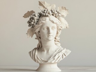 Obraz premium Woman with grapes