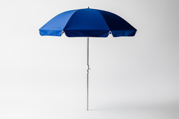 Fototapeta premium Photograph of a beach umbrella with a pole
