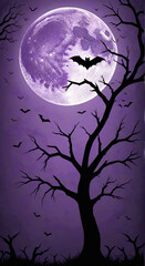 Fototapeta premium halloween night background