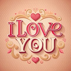 Vintage style for love lettering concept