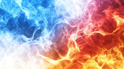 Fire and Smoke Background