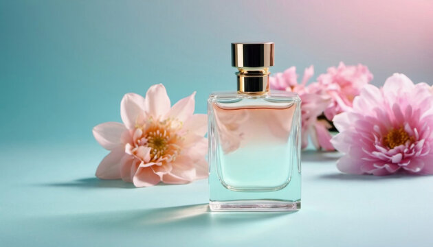 perfume floral fougere aroma,  ai generated