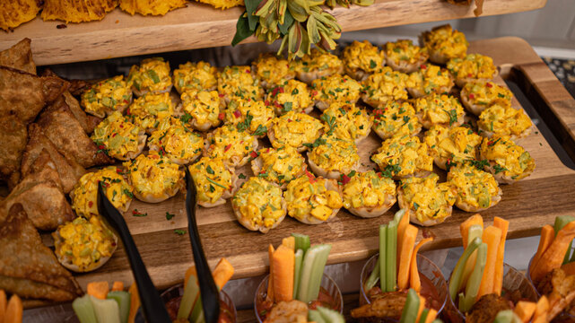 Persian Potato Salad Mini Snack Bites