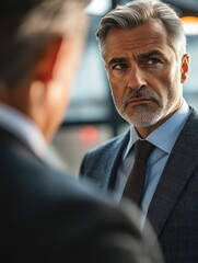 Businessman Close Up