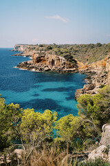 Obraz premium Cala S’Almunia, Calo Des Moro, Majorca Spain