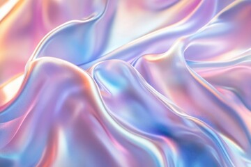 Fototapeta premium Colorful Fabric Close Up